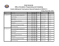 Fresh Person 2018 Second Semester Class Schedule.pdf